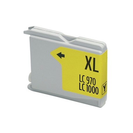 TINTA AMARILLA GENÉRICA BROTHER LC1000Y /LC970Y