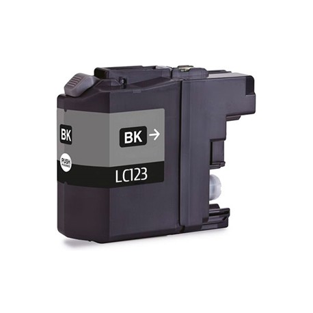 TINTA GENÉRICA BROTHER LC123BK NEGRO