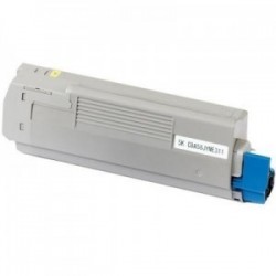 TONER COMPATIBLE OKI C5800 AMARILLO