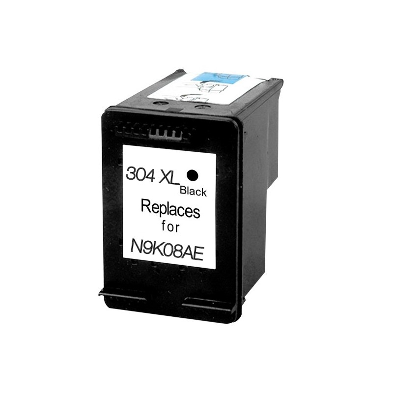 TINTA HP 304 XL / N9K08AE NEGRO COMPATIBLE EN LAS PALMAS. ENTREGAMOS EN  TENERIFE, LANZAROTE, FUERTEVENTURA