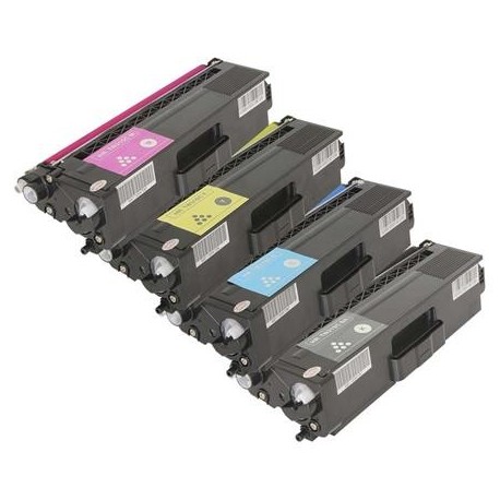 PACK TONER GENÉRICO BROTHER TN326 - 4 COLORES