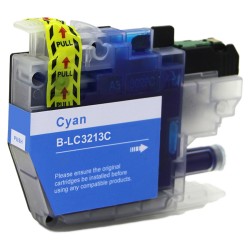 TINTA GENÉRICA BROTHER LC3213C CIAN