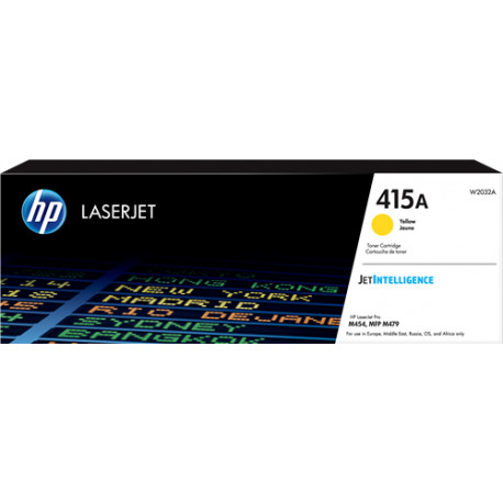 TONER ORIGINAL HP W2032A - HP 415A AMARILLO