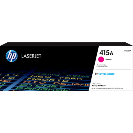 TONER ORIGINAL HP W2033A - HP 415A MAGENTA