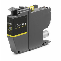 TINTA COMPATIBLE BROTHER LC421XLY AMARILLO