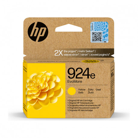 TINTA AMARILLO HP 924E - 4K0U9NE